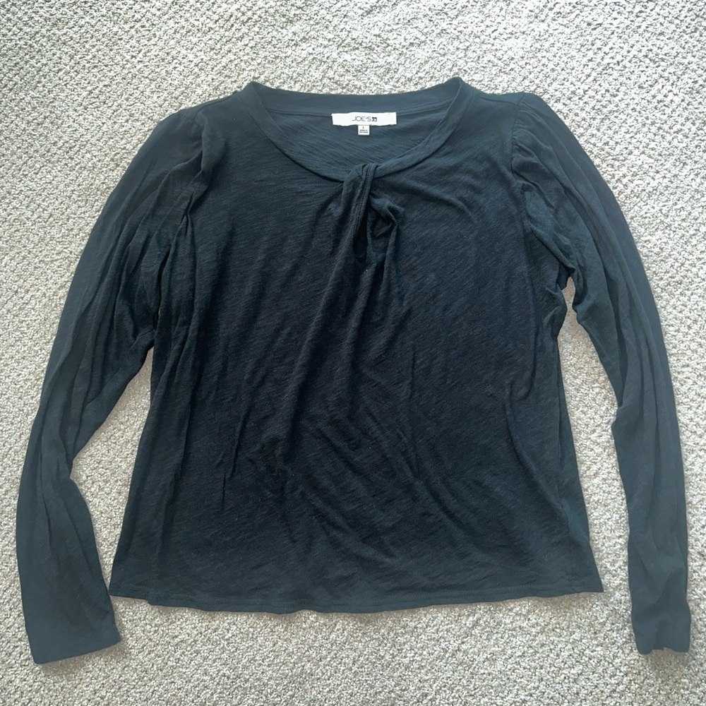 NWOT Joe's Jeans Black Long Sleeve